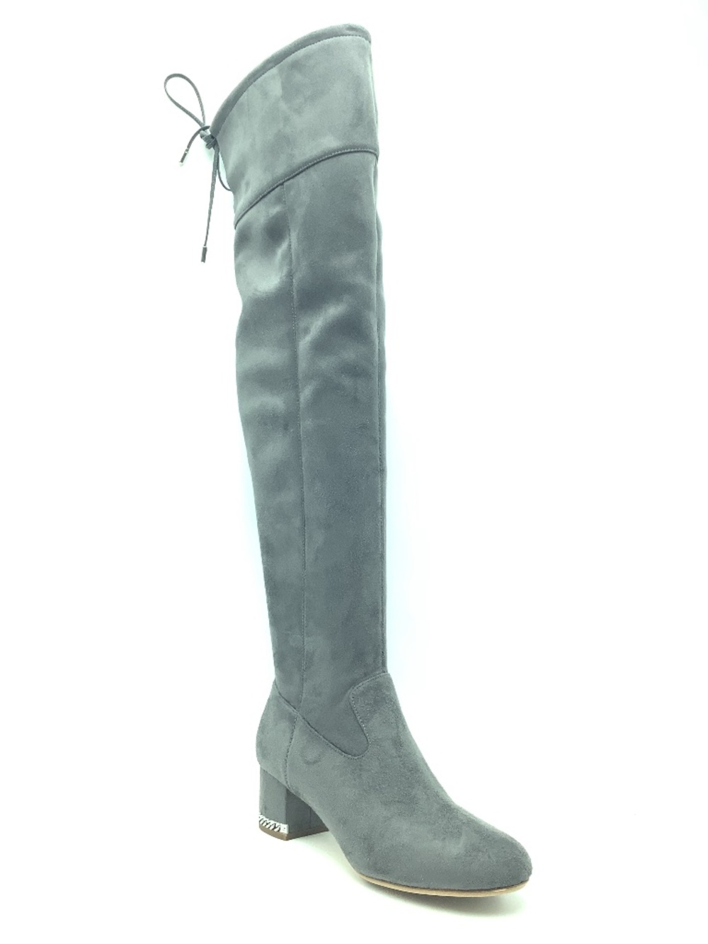 Michael Kors Women's Boots Grey Jamie Over The Knee Size: 6.5